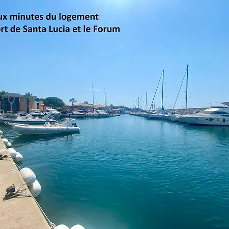 T2 Santa Lucia, Terrasse Jardin, Clim Et Wifi Apartment *
