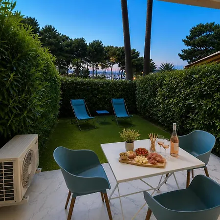 T2 Santa Lucia, Terrasse Jardin, Clim Et Wifi Saint-Raphael (Var)