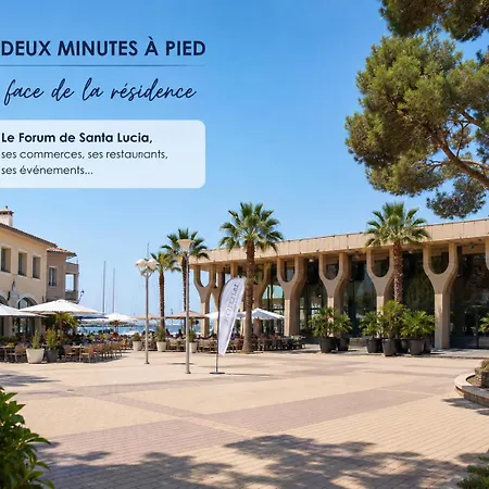 Apartment T2 Santa Lucia, Terrasse Jardin, Clim Et Wifi *