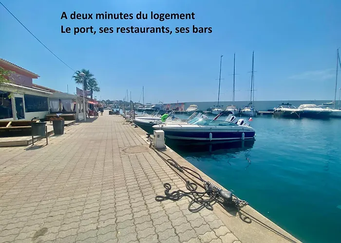 Face Et Port Santa Lucia Climatise Et Wifi Saint-Raphael (Var)